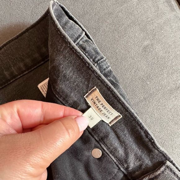 Madewell perfect vintage jeans sz 30 gray (s4) - Picture 4 of 8